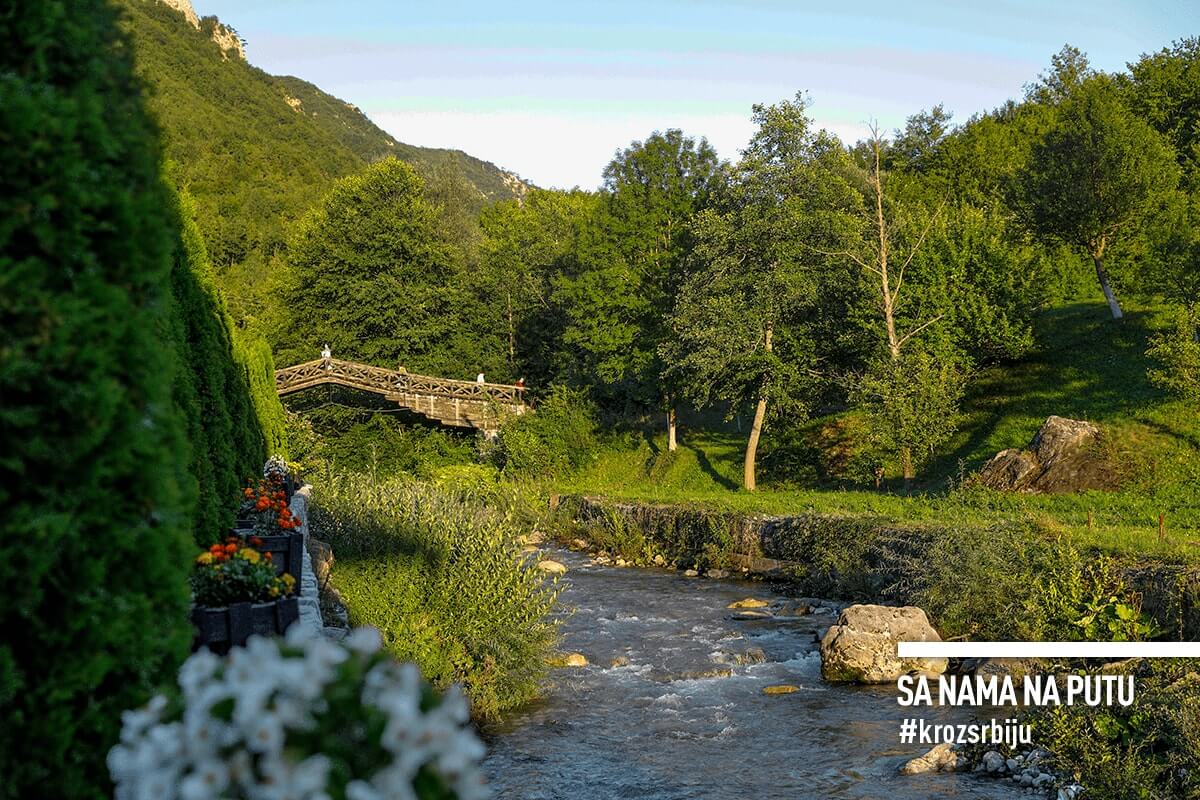 Restaurant Canyon is located on the river Mileševka, near the monastery  Mileševa from XIII century, monument of medieval Serbian art, which gardens  the most famous fresco “White Angel”. It was used as